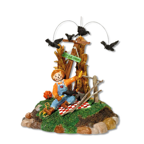 Scarecrow & His Feathered Friends