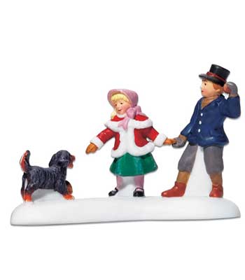 Playing with a Puppy