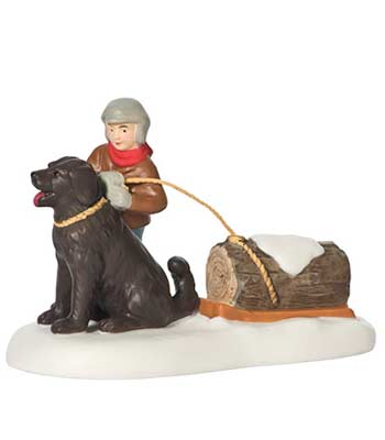 Getting the Christmas Yule Log