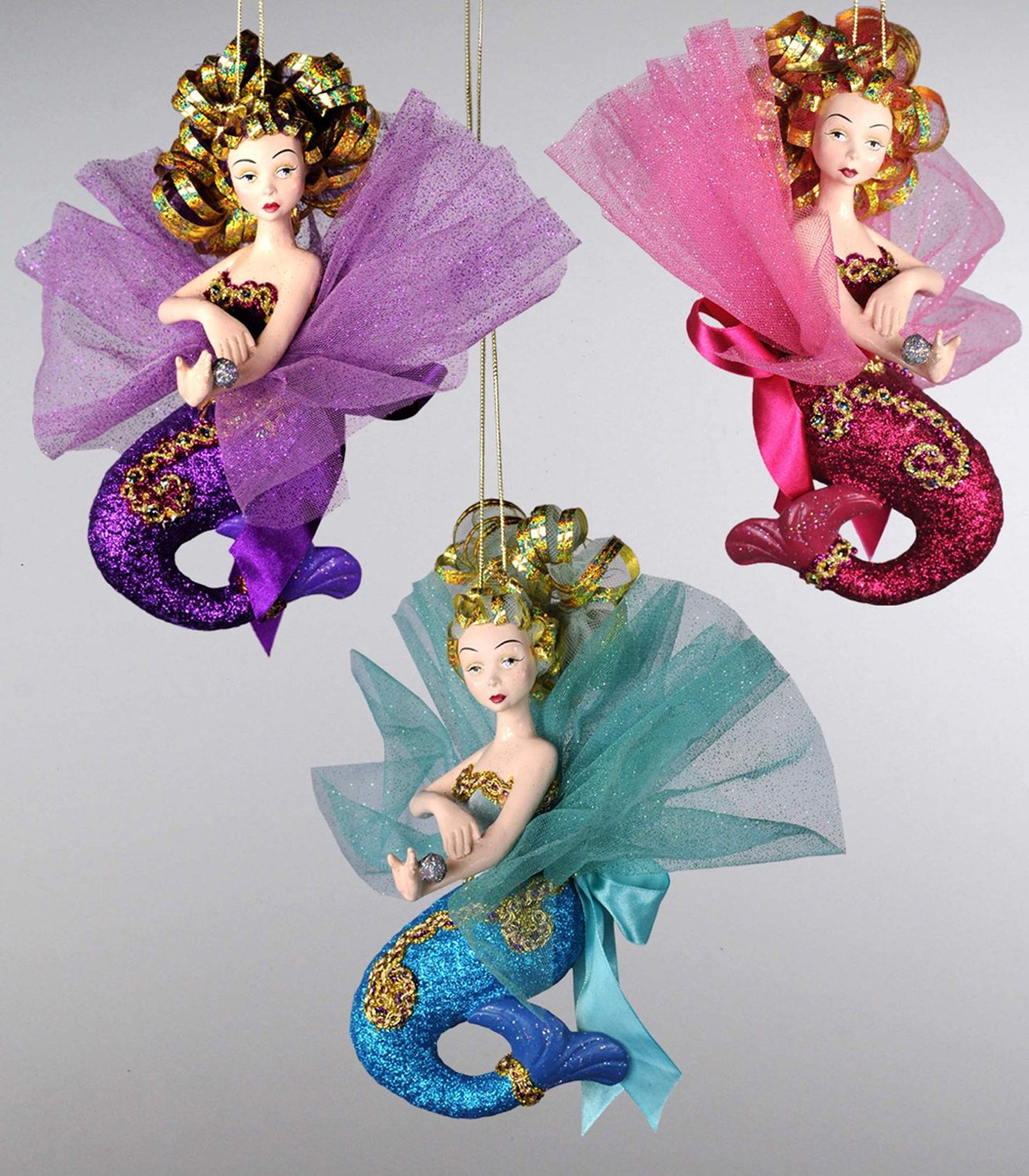 Fashionista Mermaid Orn