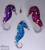 Kissing Seahorse Ornament